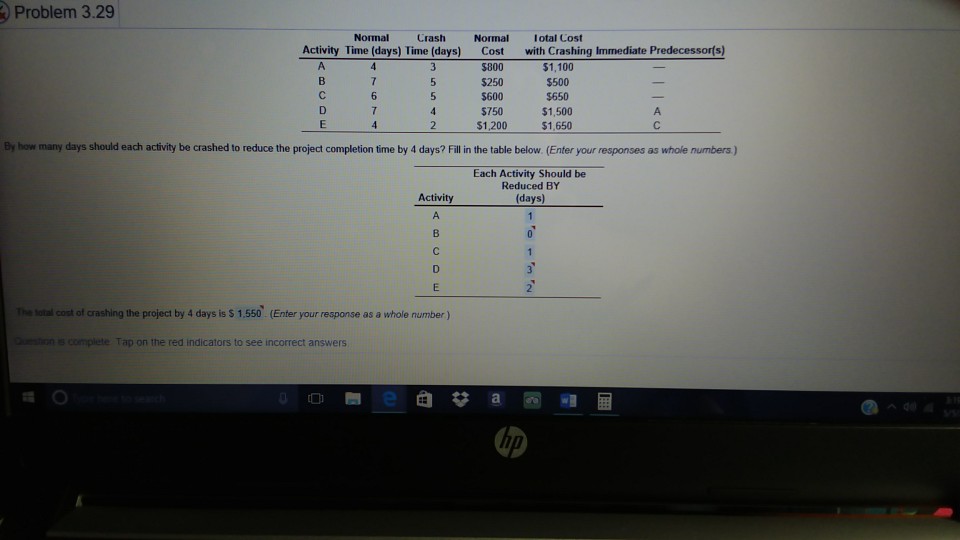 Solved Review Test: Chapter 3-B Score: 0.33 of 1 pt 2 | Chegg.com
