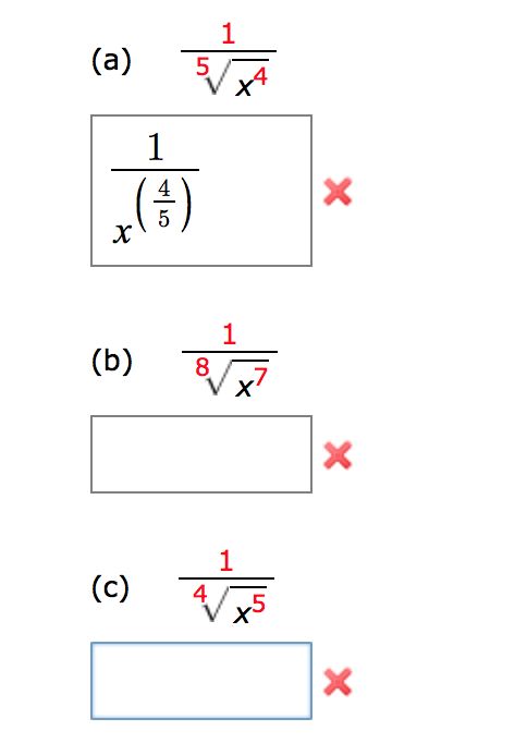 solved-1-5th-root-x-4-1-8th-root-x-7-1-4th-root-x-5-chegg