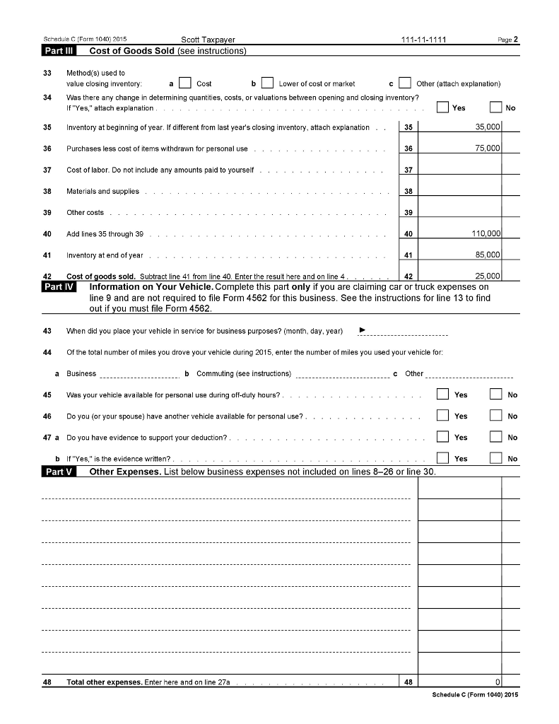 Departrertof the Treasury-imemal Revenue Servic U.S. | Chegg.com