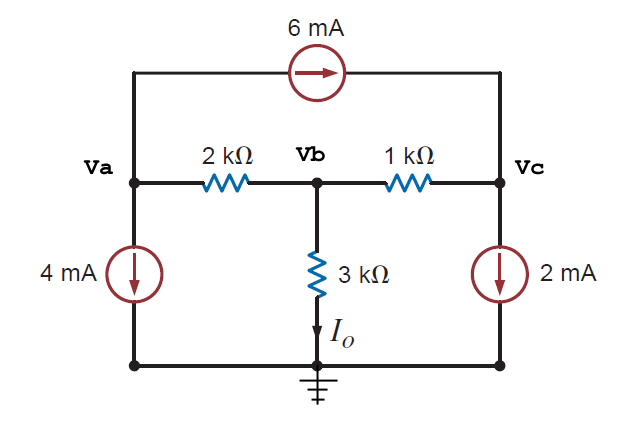 Solved what is the power absorbed by the 2k(ohmn), 3k(ohm), | Chegg.com