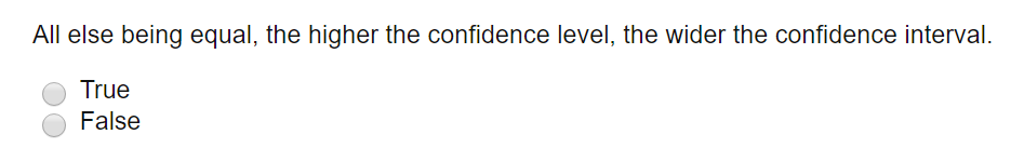 solved all else being equal, a decrease in left would... Solved All else being equal, the higher the confidence | Chegg.com