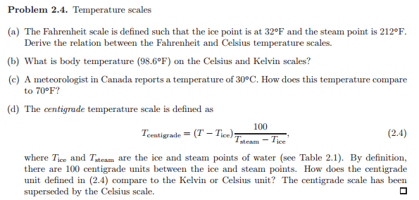 the triple point experiment