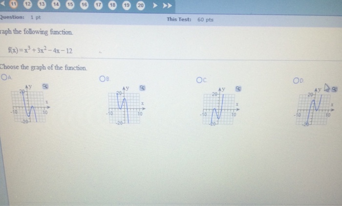 the graph of f x )= 4x 3 13x 2 9x 2