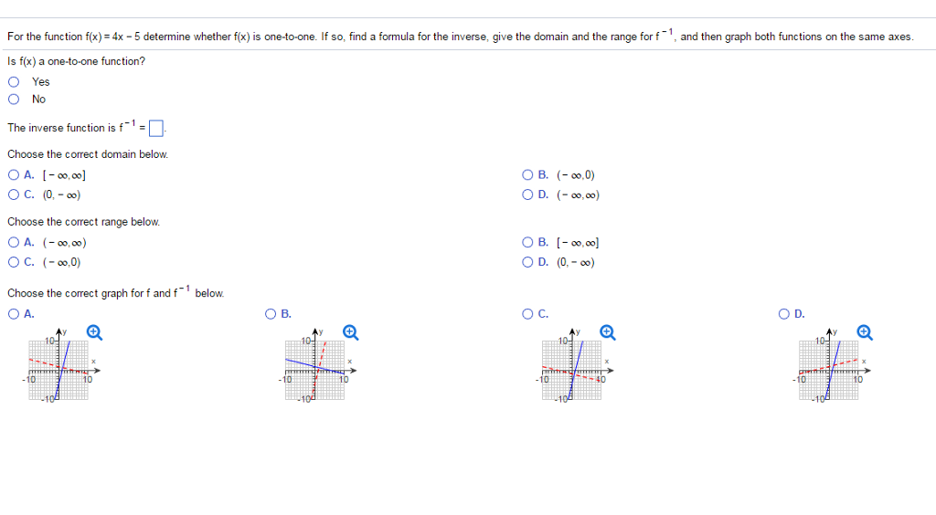 solved-for-the-function-f-x-4x-5-determine-whether-f-x-chegg