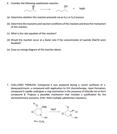 Solved 1. Rank the following four alkyl halides with respect | Chegg.com