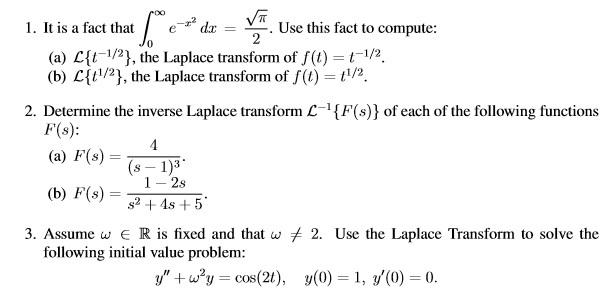 solved-1-it-is-a-fact-that-integral-0-to-infinity-e-x-2-dx-chegg