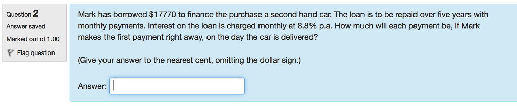 Solved Question 6 Not yet answered Marked out of 1.00 6 al | Chegg.com