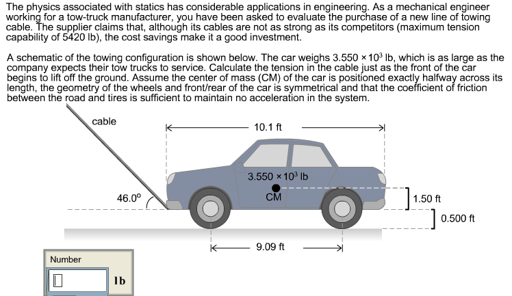Solved The physics associated with statics has considerable | Chegg.com