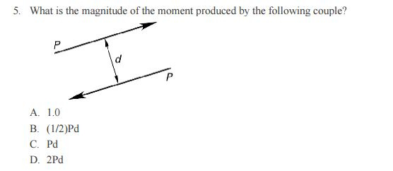 Solved What is the magnitude of the moment produced by the | Chegg.com