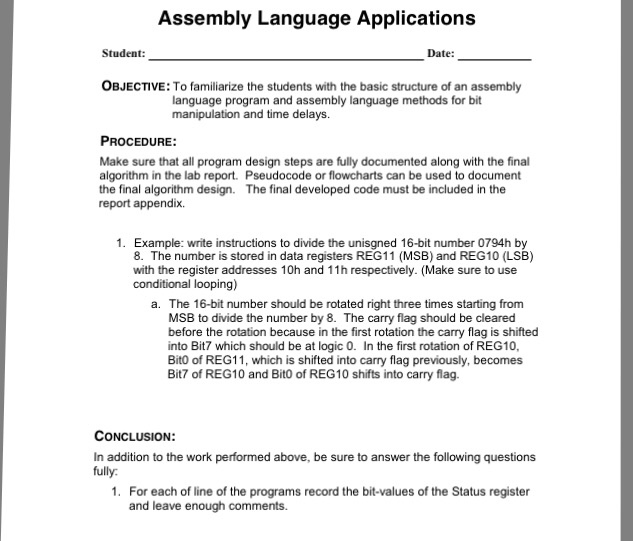 Solved To familiarize the students with the basic structure | Chegg.com