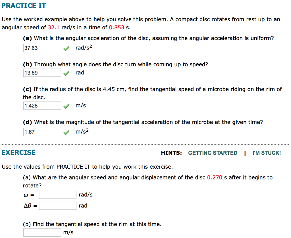 Solved PRACTICE IT Use the worked example above to help you | Chegg.com