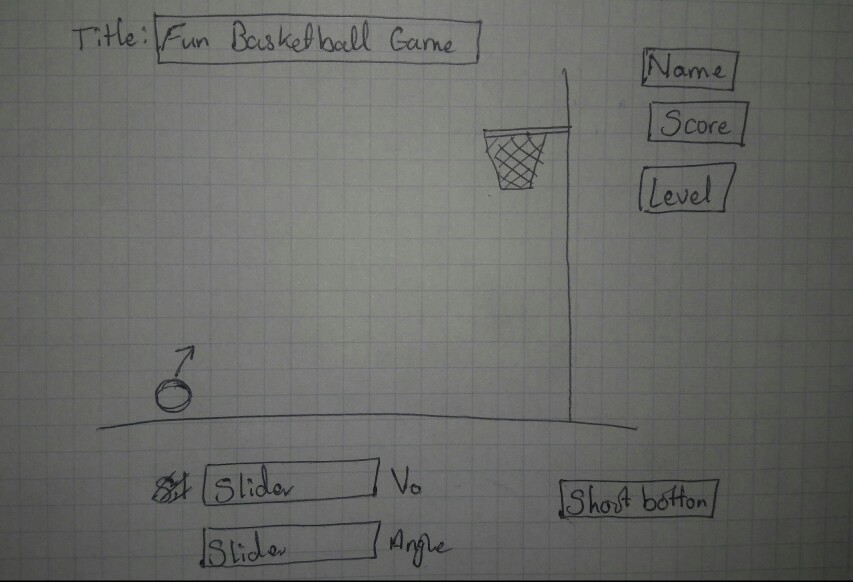Solved Must use Matlab Software Create a basketball | Chegg.com