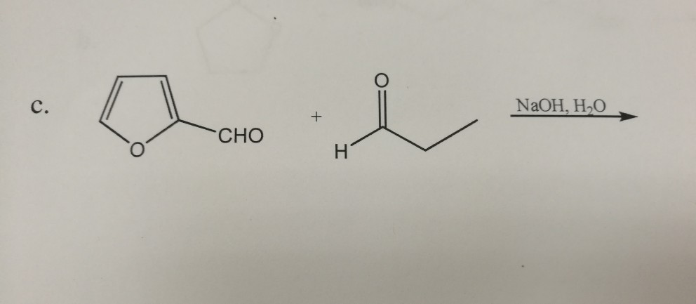 Solved C. Naoh, H2o Cho 