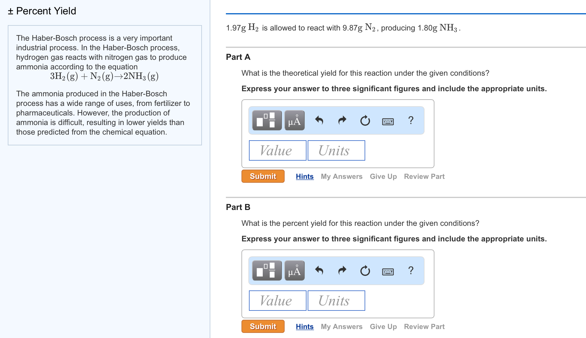 solved-1-97g-h2-is-allowed-to-react-with-9-87g-n2-producing-chegg