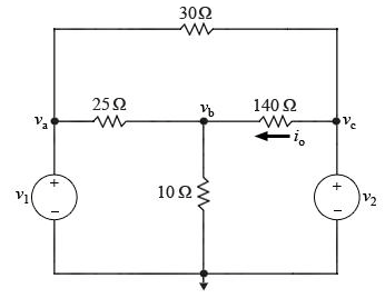 Solved When a voltage source is the only component in a | Chegg.com