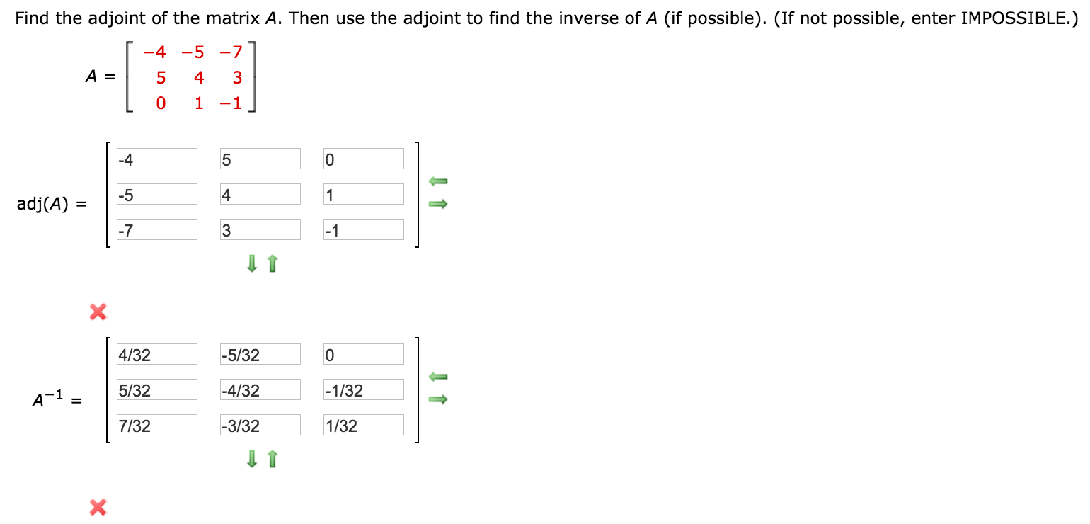 product of matrix and its adjoint eigenvalues