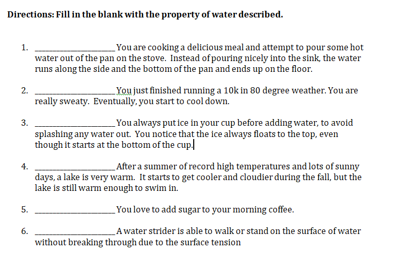 Solved Directions: Fill in the blank with the property of | Chegg.com