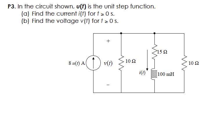 in-the-circuit-shown-u-t-is-the-unit-step-chegg