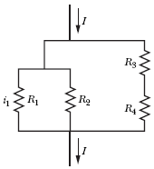 Solved The figure below shows a portion of a circuit through | Chegg.com