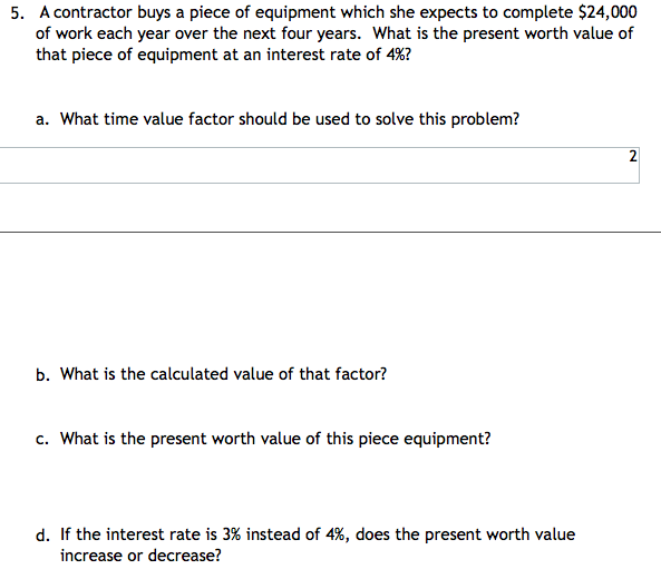 Solved This is construction management quistion. Use | Chegg.com