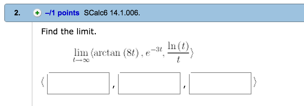 Solved Find The Limit. | Chegg.com