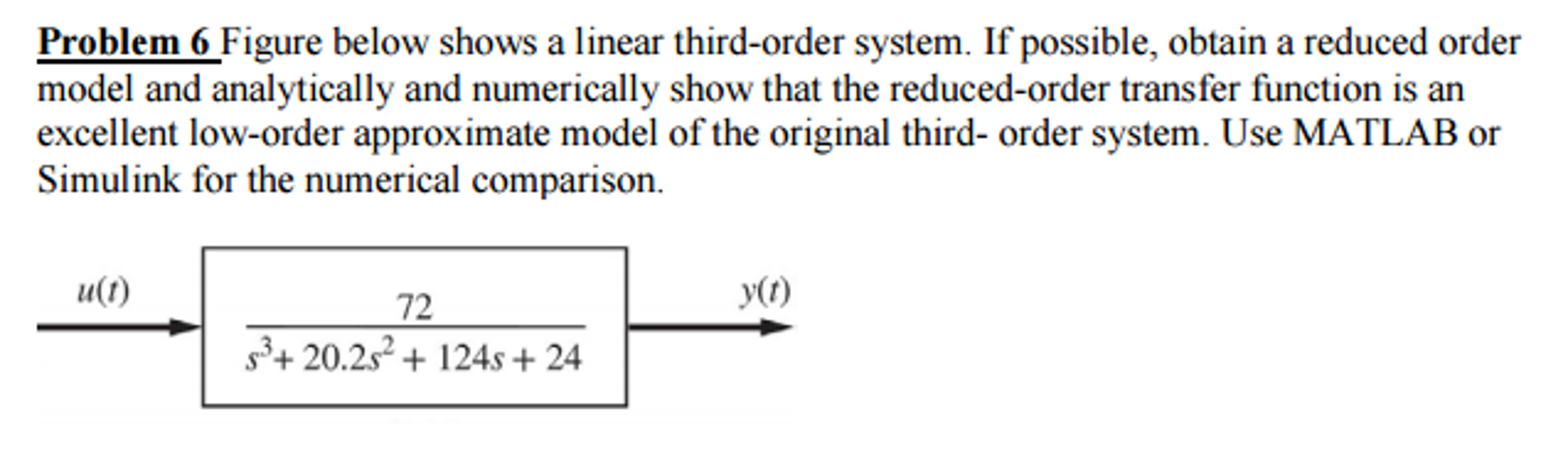 Figure below shows a linear third-order system. If | Chegg.com