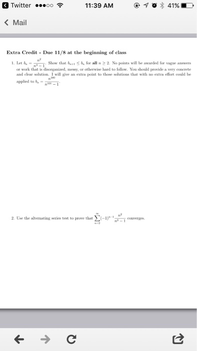 Solved Let B_n = N^2/n^3 - 1 Show That B_n + 1 | Chegg.com