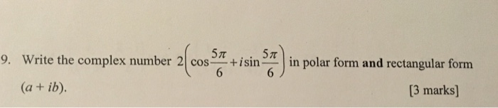 solved-write-the-complex-number-2-cos-5pi-6-i-sin-5pi-6-chegg