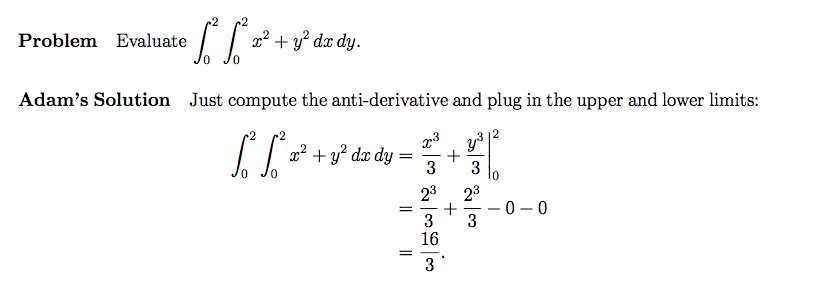 Solved DO NOT SOLVE THE EQUATION!!! Adam is a student in | Chegg.com