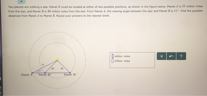 Solved Two Planets Are Orbiting A Star. Planet B Could Be | Chegg.com