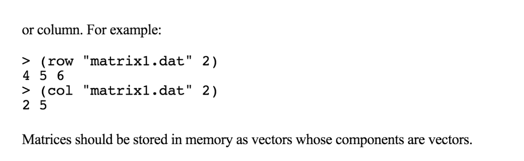 Solved 6. The files "matrix 1.dat" and "matrix 2.dat" are | Chegg.com