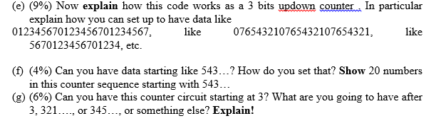 Solved 4. (28%) Counter You have done counter in Lab 5. | Chegg.com