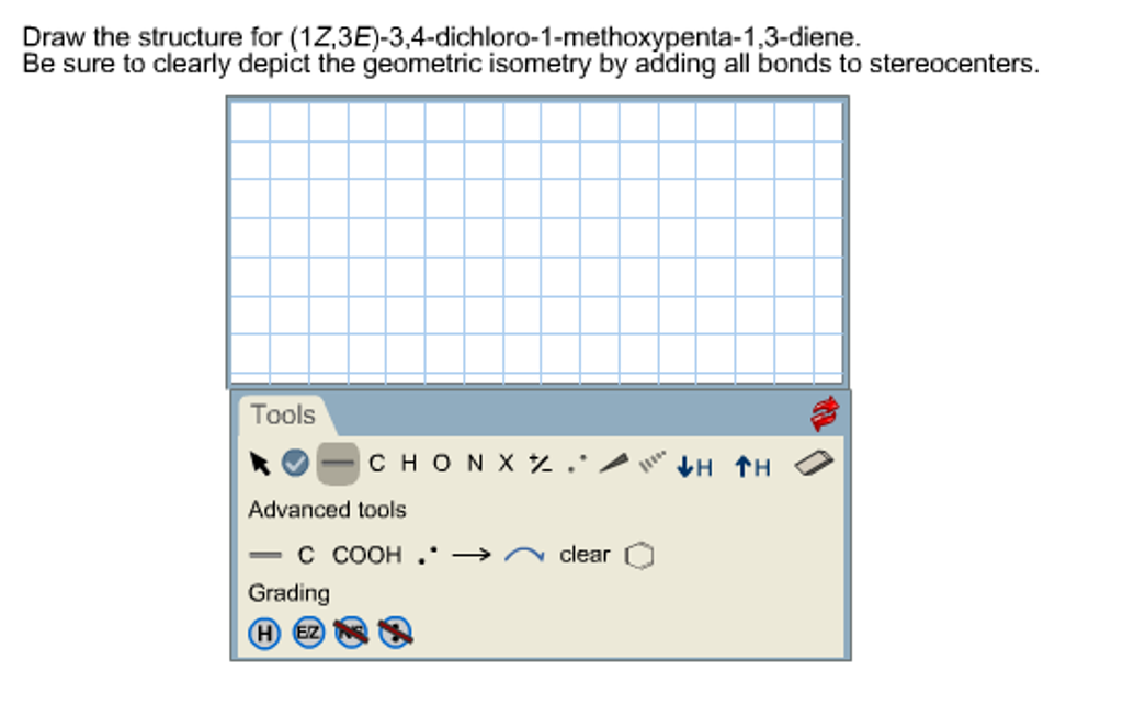 Solved Draw the structure for (1Z, 3E)-3, | Chegg.com