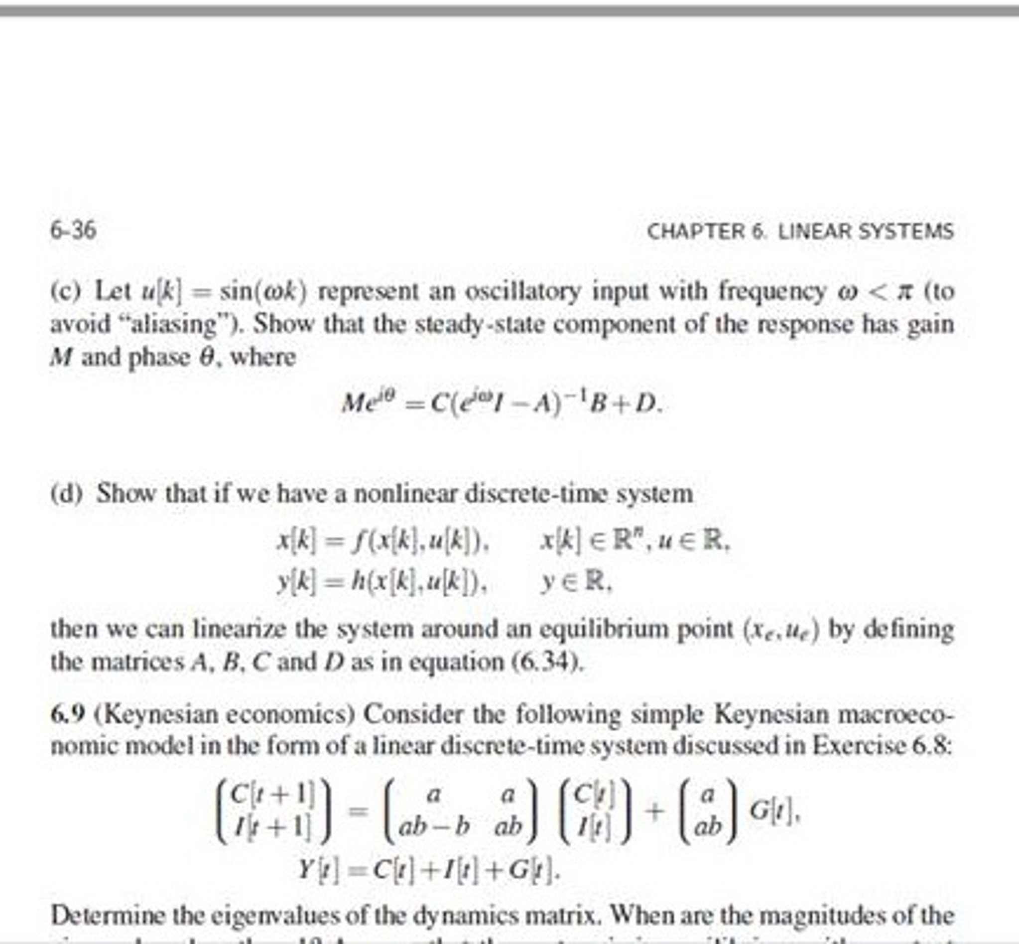 Solved Let u K sin omega k represent an oscillatory Chegg