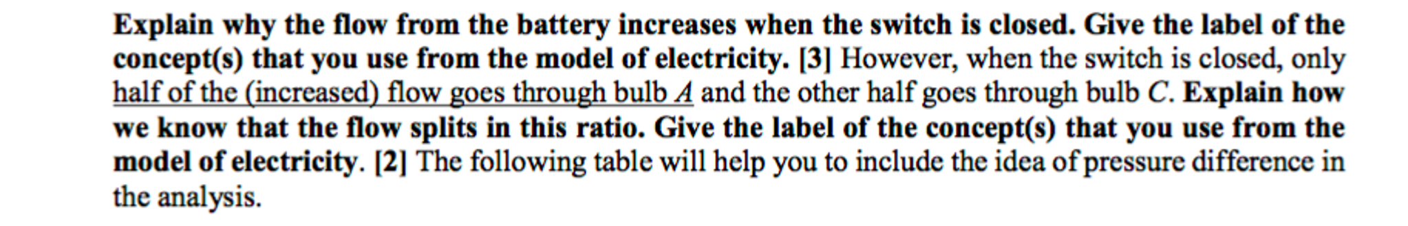 Solved Explain why the flow from the battery increases when | Chegg.com