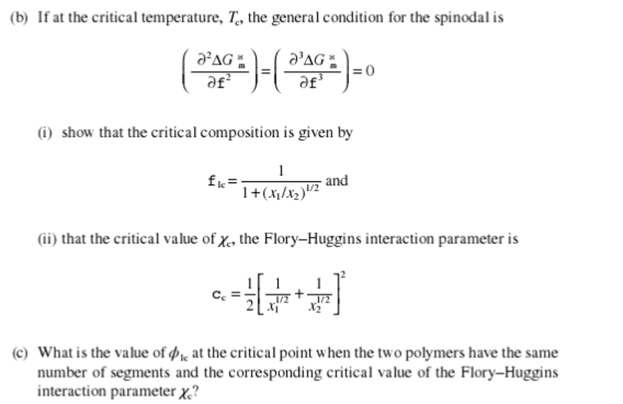 18.1 The Gibbs free energy of mixing per mole of