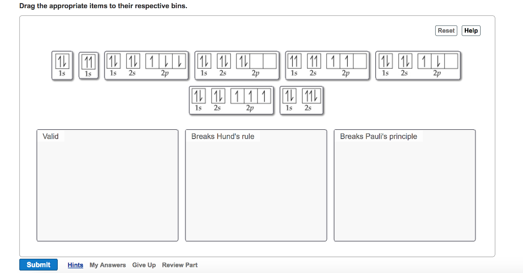 Solved Drag the appropriate items to their respective bins.