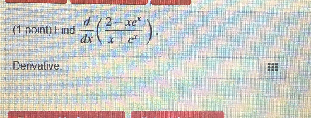 solved-find-d-dx-2-xe-x-x-e-x-derivative-chegg