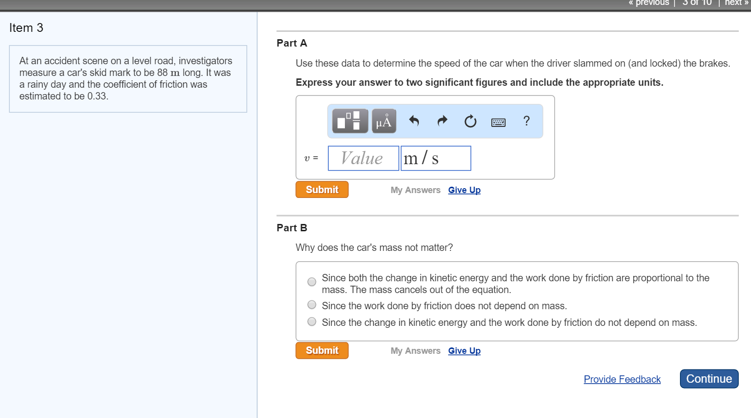 Solved Item 3 At An Accident Scene On A Level Road Chegg Solved Item 3 At An Accident Scene On A Level Road Chegg