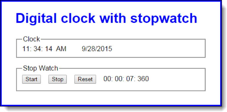 hourly stopwatch assignment expert