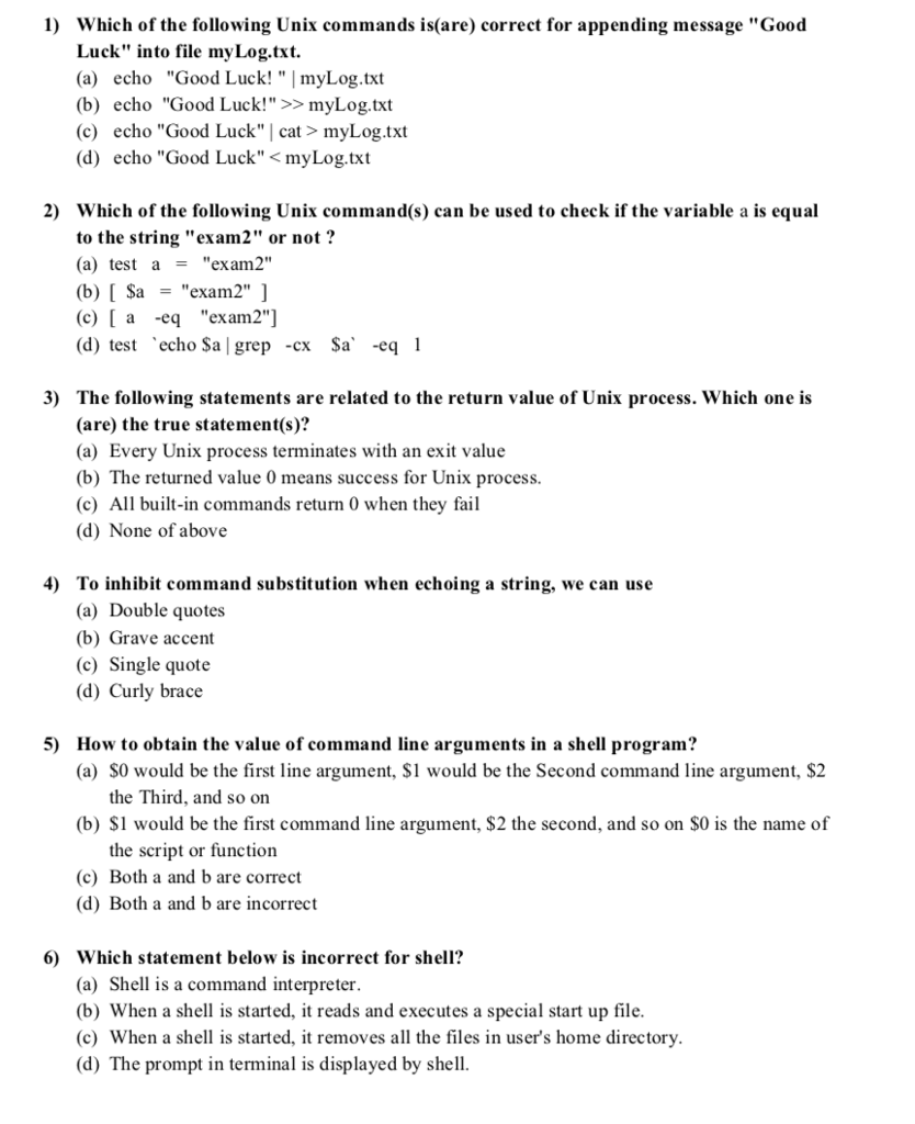 Solved Read Following C Program, And Answer Question 8) To | Chegg.com