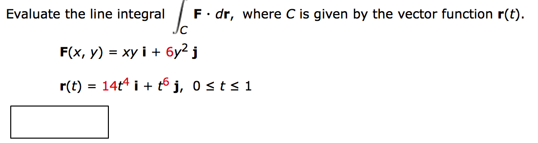 Solved Evaluate the line integral int C F.dr, where C is | Chegg.com