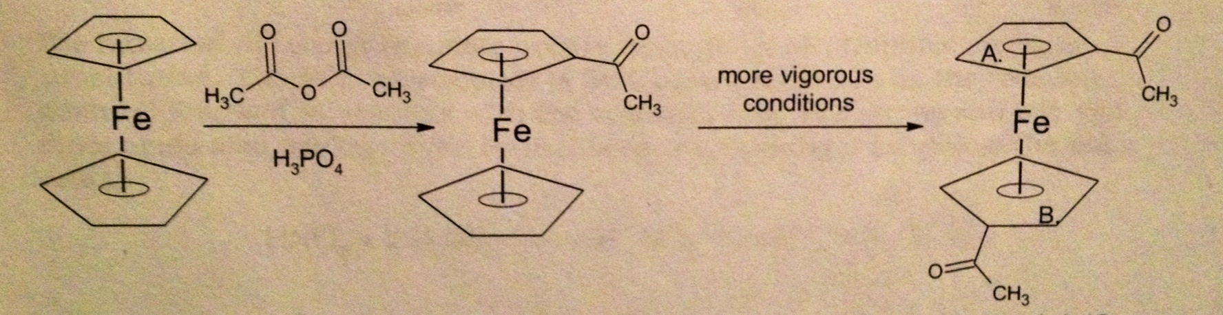 solved-using-more-vigorous-reaction-condtions-a-second-acyl-chegg