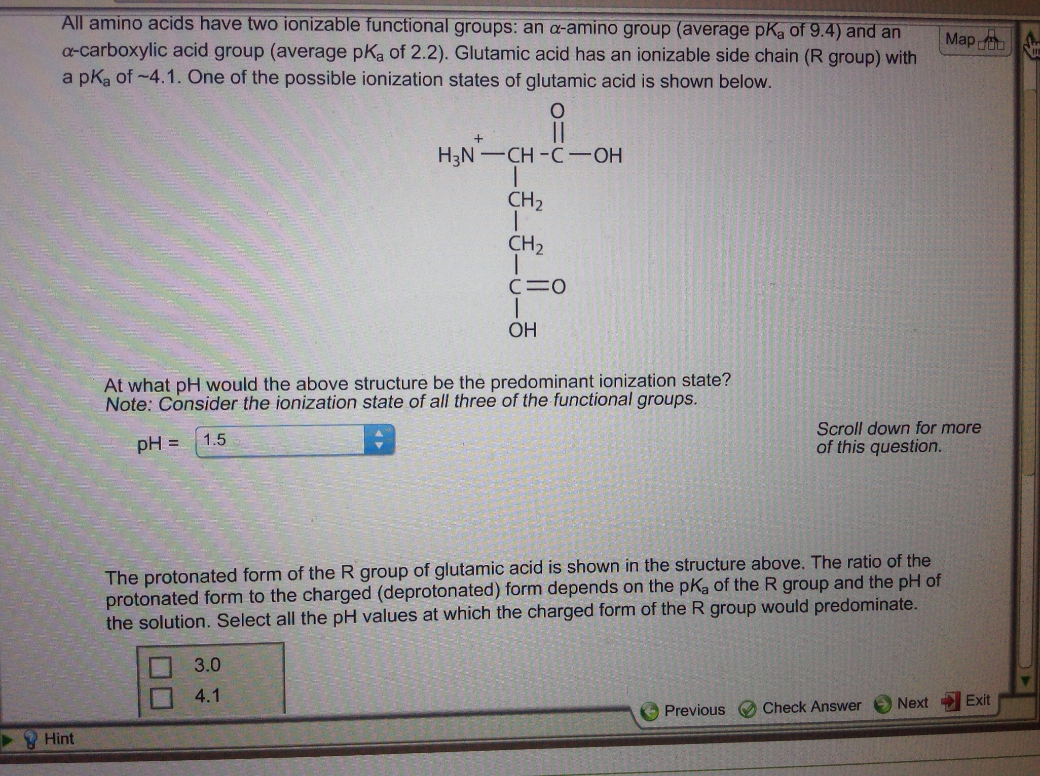 Solved All amino acids have two ionizable functional groups