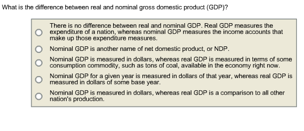 Solved What Is The Difference Between Real And Nominal Gross Chegg Solved What Is The Difference Between Real And Nominal Gross Chegg