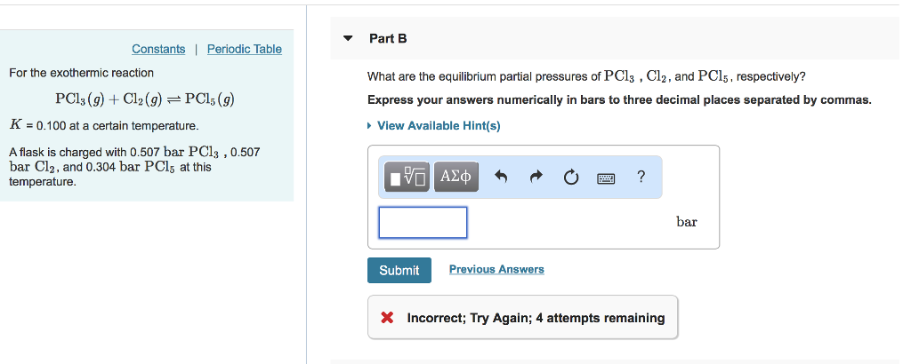 solved-part-b-constants-periodic-table-for-the-exothermic-chegg