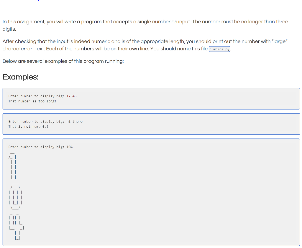 Solved In this assignment, you will write a program that | Chegg.com