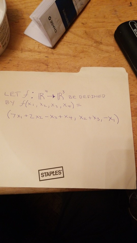 Solved BE DEFINED STAPLES