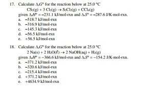 Solved Calculate Delta G degree for the reaction below at | Chegg.com