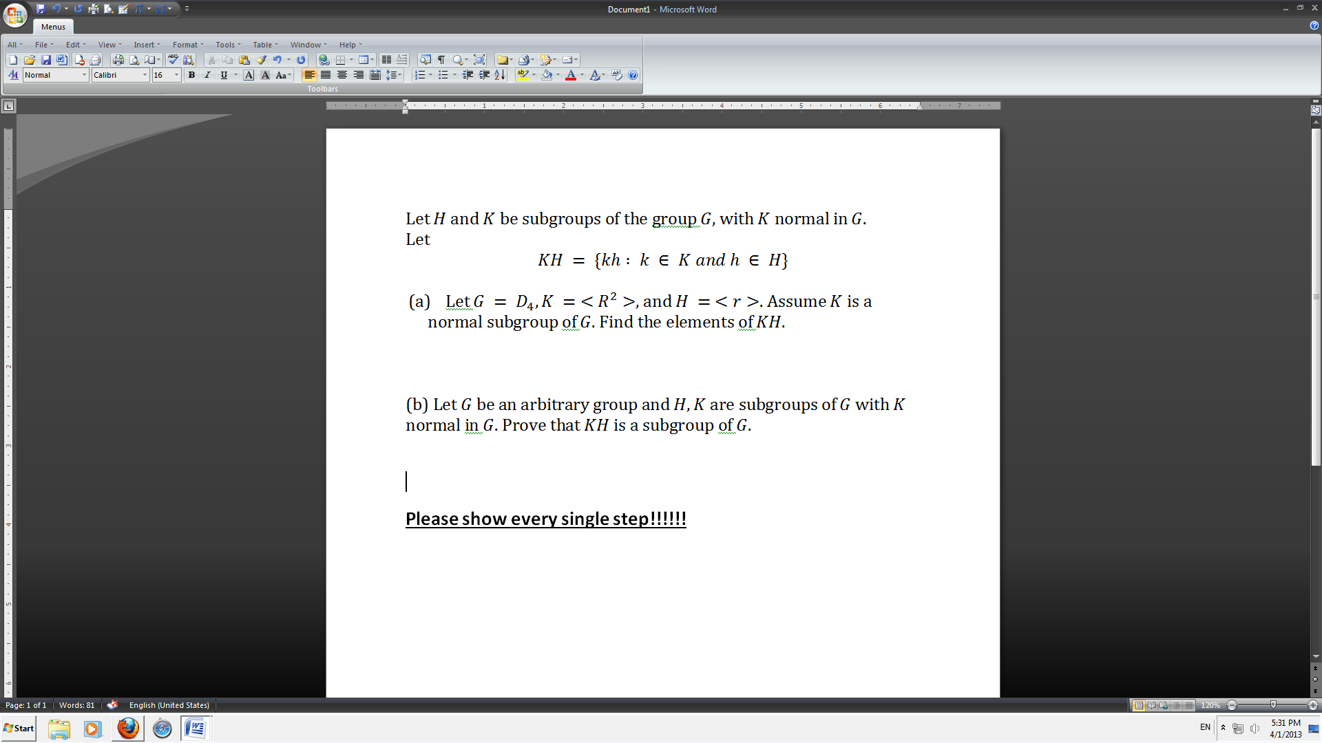 Solved Let H And K Be Subgroups Of The Group G With K Chegg Solved Let H And K Be Subgroups Of The Group G With K Chegg